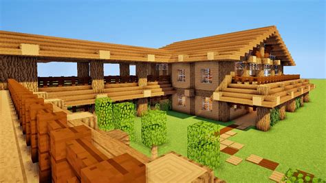 maison minecraft en bois|Minecraft 